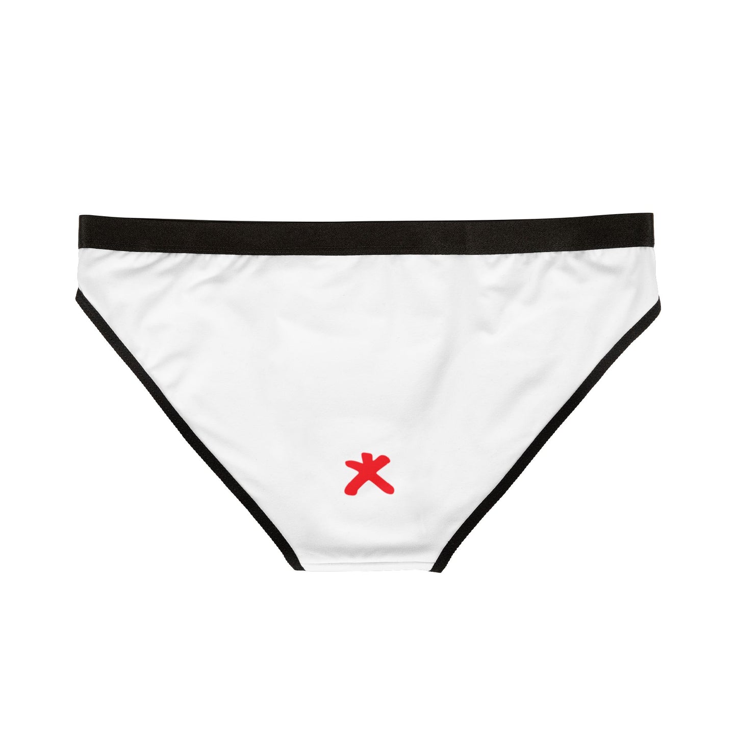 KissMyAI™ Women’s Briefs – AI Asterisk Booty Mark Edition