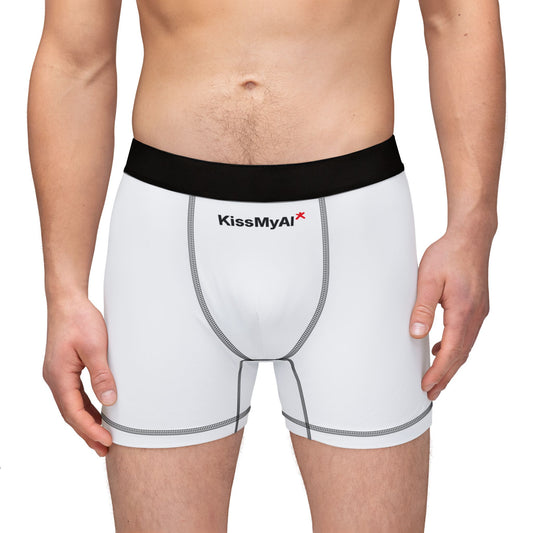 KissMyAI™ Boxer Briefs – Signature Logo & Rear Asterisk Edition
