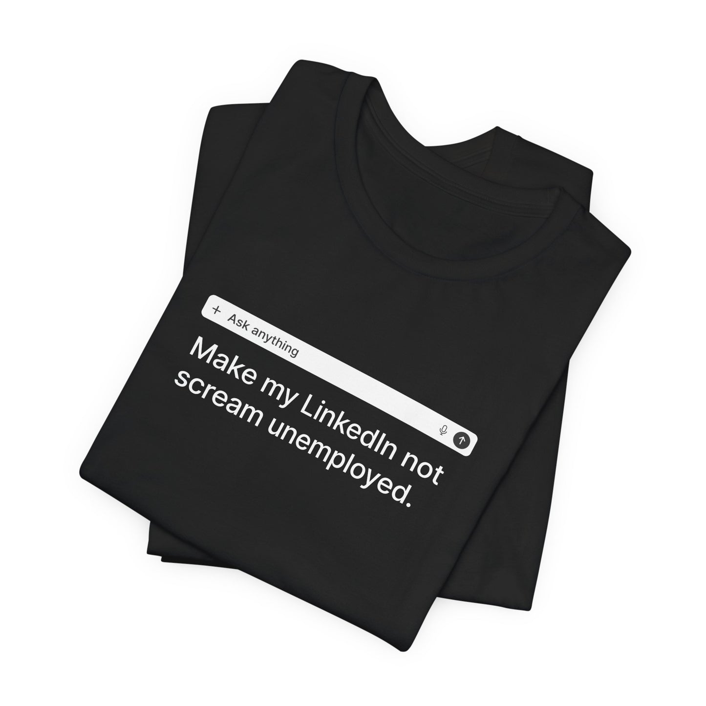 Make My LinkedIn Not Scream - Dark Tee