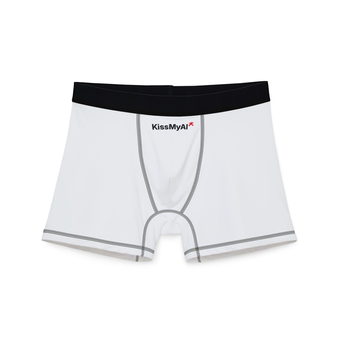KissMyAI™ Boxer Briefs – Signature Logo & Rear Asterisk Edition