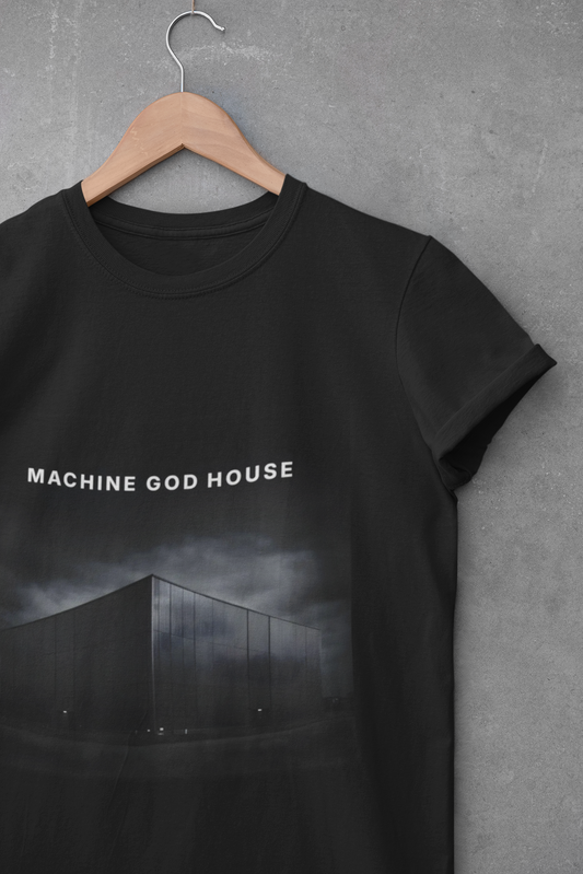 The Machine God House™ — Formerly Known as the Data Center | KMAI Unisex T-Shirt