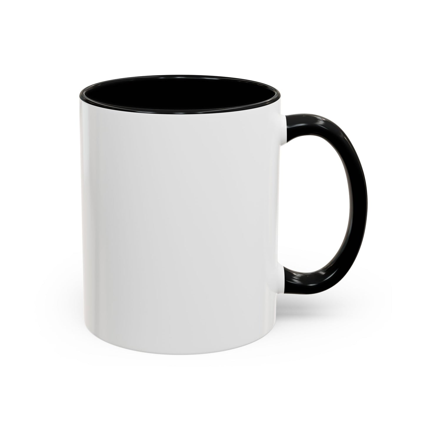 Existence Confirmed. Proceed With Caffeine. — Accent Coffee Mug (11oz / 15oz)