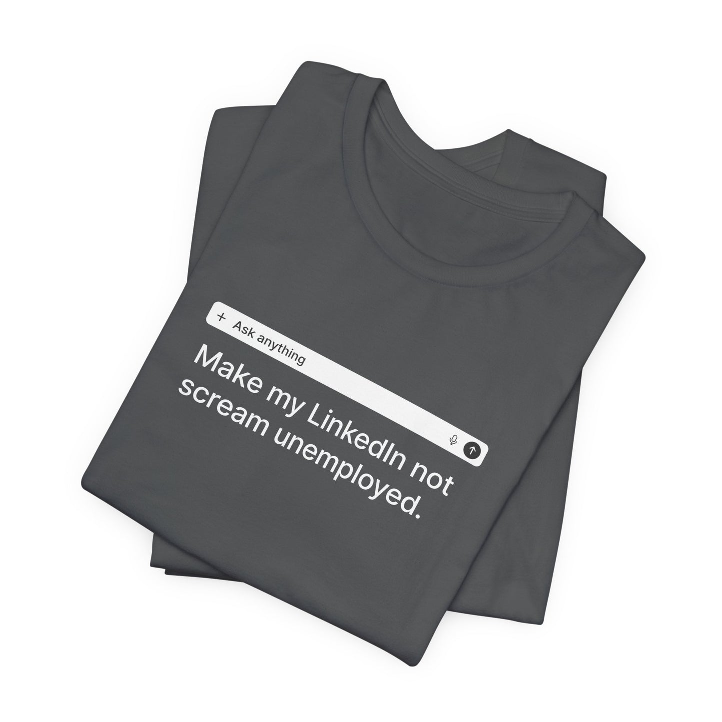 Make My LinkedIn Not Scream - Dark Tee