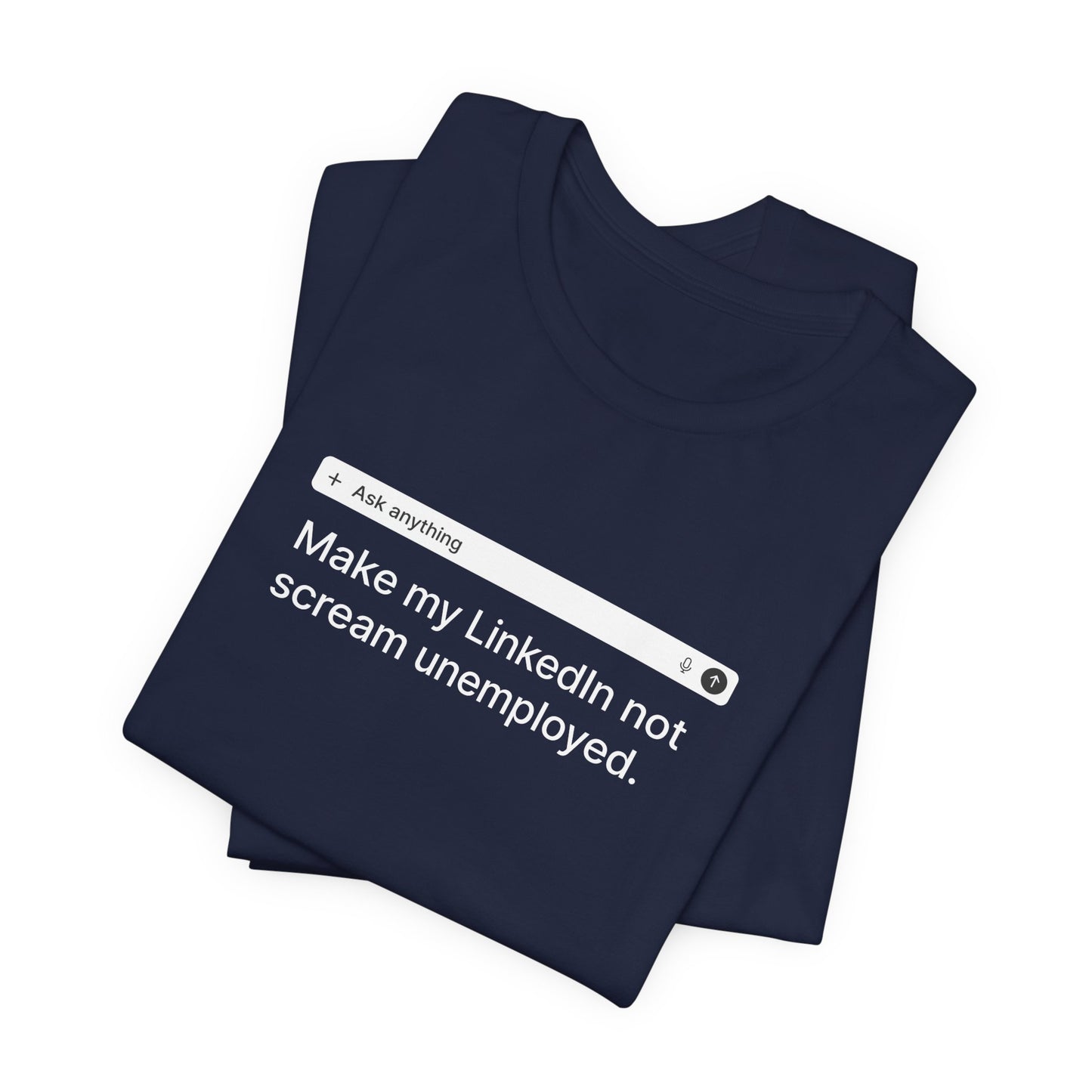 Make My LinkedIn Not Scream - Dark Tee